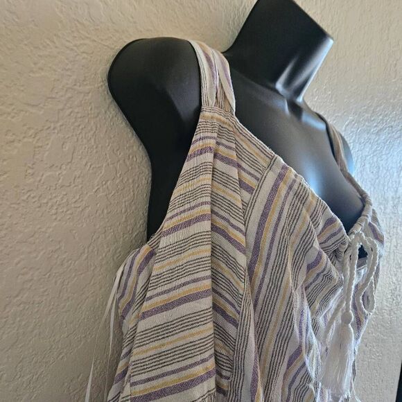 Gilli Striped Cotton Dress - Picture 2 of 8